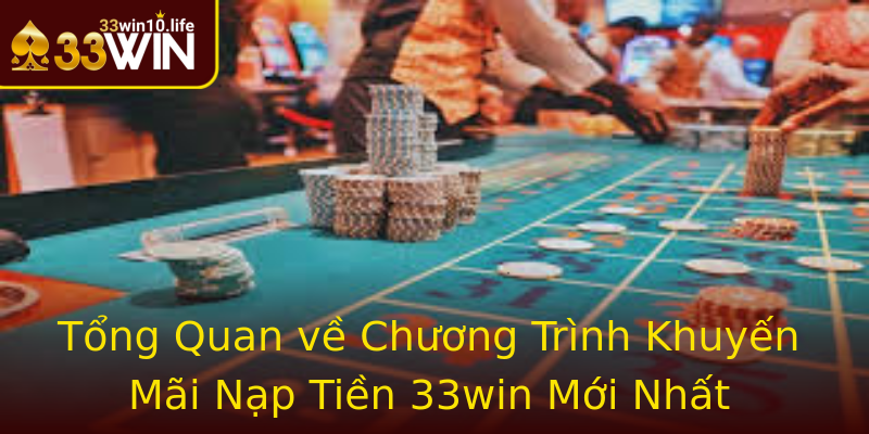 Tổng Quan về Chương Trình Khuyến Mãi Nạp Tiền 33win Mới Nhất Tổng Quan về Chương Trình Khuyến Mãi Nạp Tiền 33win Mới Nhất